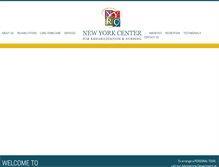 Tablet Screenshot of newyorkrehab.com